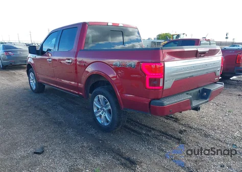 2018 Ford F-150 Platinum из США, поврежденный, VIN 1FTEW1EG9JFC62856